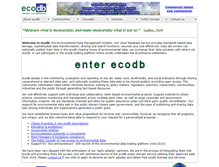 Tablet Screenshot of ecodb.com